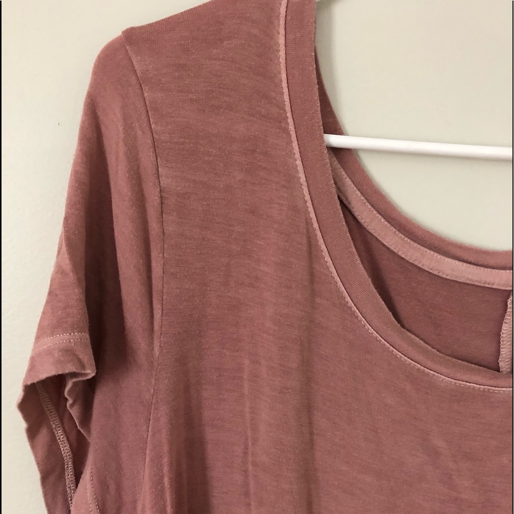 Pink blouse